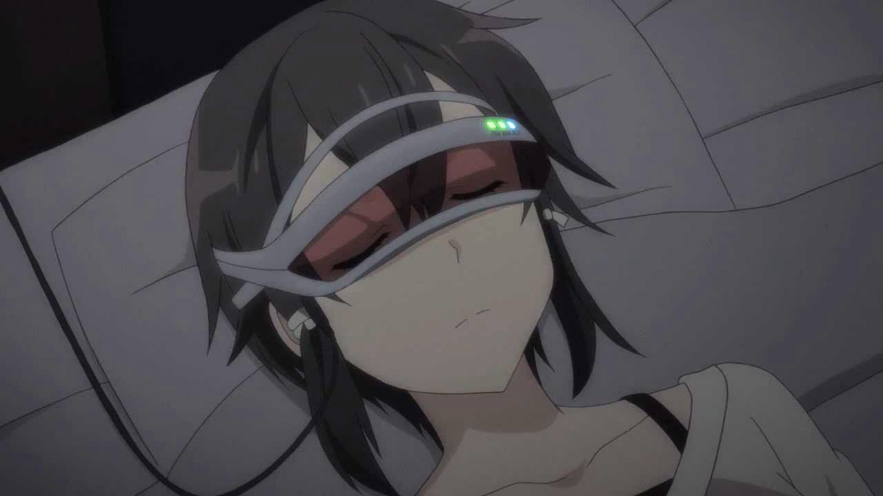 Casque NerveGear présent dans la série *Sword Art Online* de Reki Kawahara.